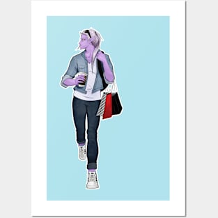 Lotor shopping day Posters and Art